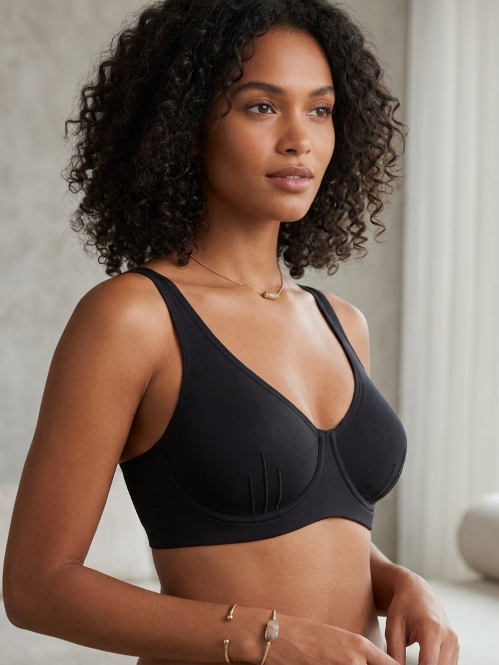 Natori Women’s Everyday Comfort Underwire Bra - Black 36D
